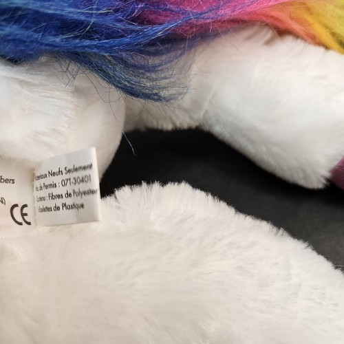 Plushland Peluche Morbido Arcobaleno Unicorno Peluche Giocattolo 13 Pollici - Foto 9 di 12