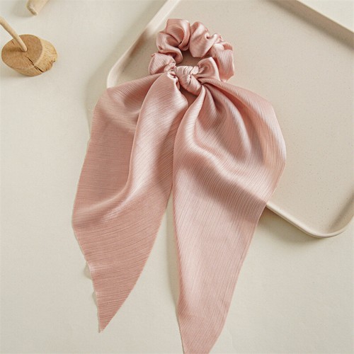 Elastic Ponytail Scarf Bow Elastic Hair Ropes Tie Scrunchies Ribbon Hairtie Band - Picture 85 of 94