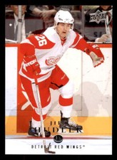 2008-09 Upper Deck #130 Jiri Hudler Detroit Red Wings
