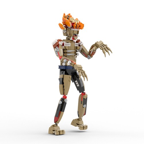 MOC The Last of Us Stalkers Clickers Modello Blocchi Costruzione Bambini Assemblaggio Mattoni - Foto 4 di 9