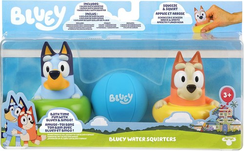 Bluey Bath Squirters 3er Set Serie 4 Bluey Badespielzeug USA NEU! |Kostenloser Versand! - Bild 4 von 8