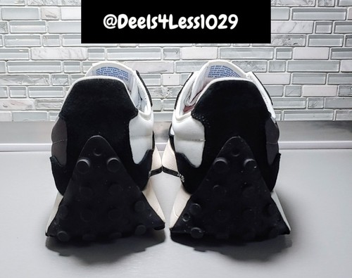 New Balance 327 Running Mens Size Black Grey White Blue U327LC - Picture 3 of 5