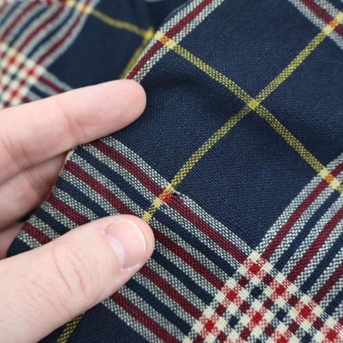Vtg 70s Pendleton Wool Shadow Plaid 49er Mackinaw Blazer Jacket Coat Mens Large - Picture 8 of 12