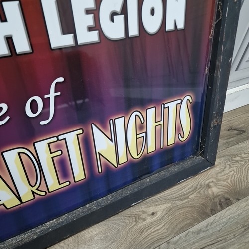 Retro Royal British Legion Sign Memorabilia Man Cave Pop Art - Beeston Cabaret - Bild 9 von 24