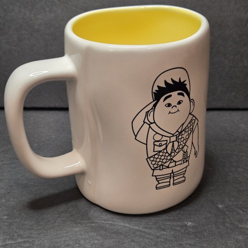 Rae Dunn Disney Pixar “UP” Mug “Wilderness Explorer” Double Sided Artisan Collec - Picture 12 of 20