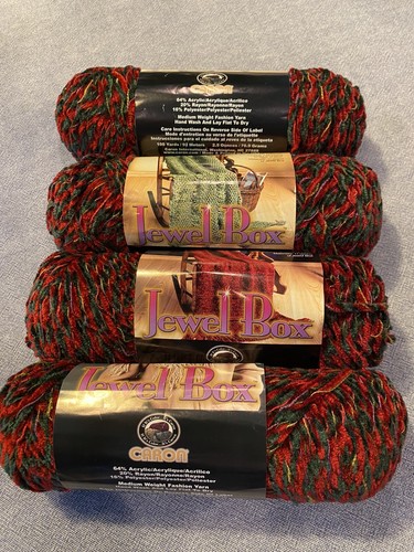 Jewel Box Caron Yarn “Fire Agate" 4 skeins