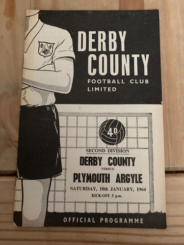Derby County HOGAR Y VISITANTE AÑOS 50 1960 1970 Liga y Copa - Imagen 39 de 179