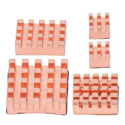 5Pcs CPU Copper Heatsink Strong Thermal Conductivity Cooling Heat Sink For Pi5✿ - Picture 21 of 22
