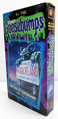 Ultimate Goosebumps VHS One Day at Horrorland Part 1 & 2 - R.L. STINE - FOX KIDS - 第 6/24 張圖片