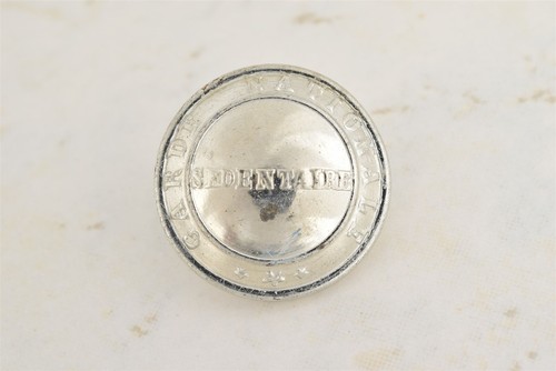 Lot of 24 Antique French Military National Guard Buttons ~ 23mm (New Old Stock) - Picture 3 of 9