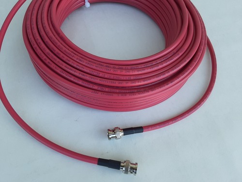 USMADE Belden 4694R 12 GHZ SDI 75 Ohm 4K RG-6 UHD Video Cable BNC Male 75FT - 第 1/4 張圖片