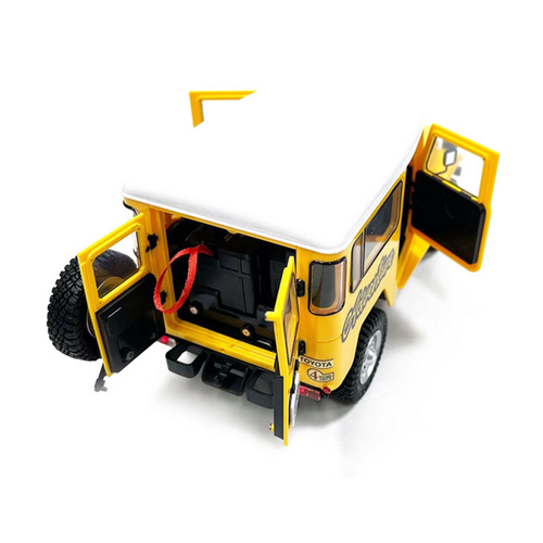 RC Crawler Fuoristrada 4WD Camion Controllo Proporzionale Completo Auto Land Cruiser Classica - Foto 17 di 24