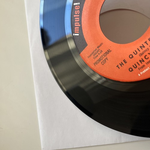 IMPULSE JAZZ PROMO 45: Quincy Jones - The Quintessence / For Lena And Lennie 62 - Bild 4 von 4