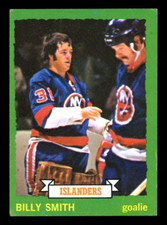 1973-74 Topps NHL HOCKEY #162 Billy Smith Rookie EX+ New York Islanders RC Card
