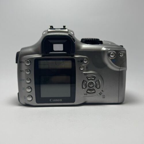 FOTOCAMERA DIGITALE π CANON EOS 300D π DIGITAL CAMERA REFLEX MACCHINA RETRO - Foto 6 di 10