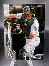 2020 Topps Series 1 Base #317 Sean Murphy - Oakland Athletics RC