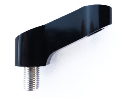 Yamaha Motorcycle Mirror Extender-Riser-Extension Bracket Black 10mm Right Hand - Picture 8 of 8