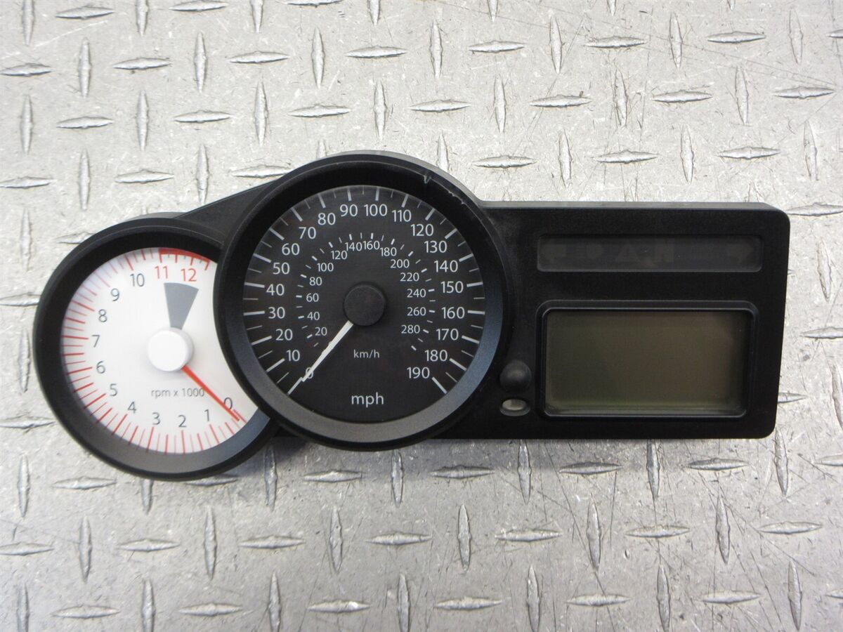2006 04-08 BMW K1200S K1200 Speedo Speedometer Dash Gauge 2006 04-08 BMW K1200S K1200 Speedo Speedometer Dash Gauge