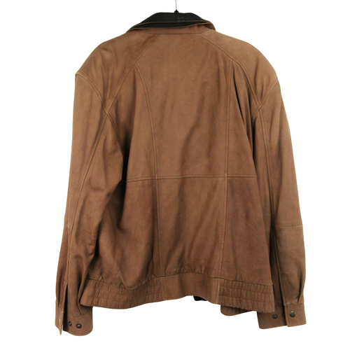 SCULLY VINTAGE MEN'S LEATHER JACKET IN CAMEL BROWN SZ M - Picture 3 of 5