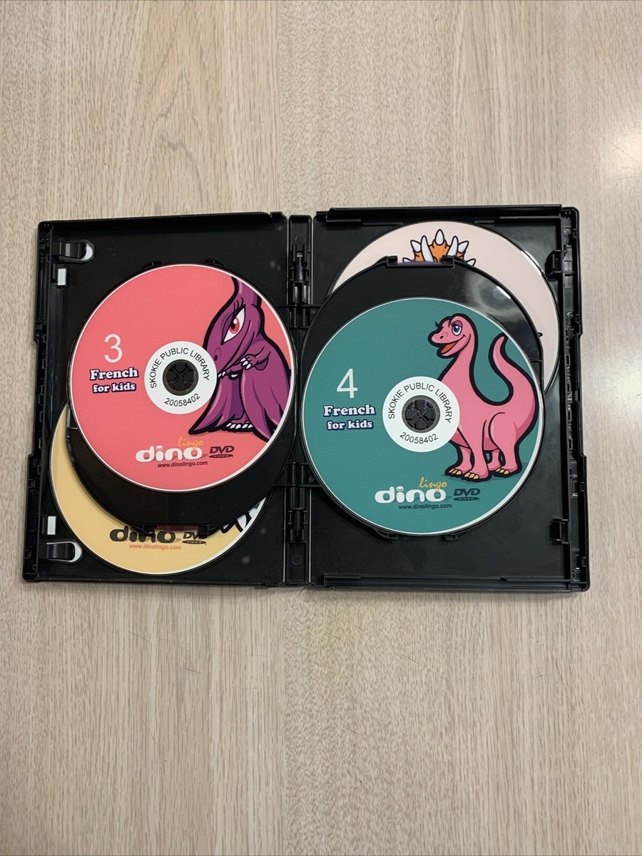 French for kids Dino Lingo 子供　フランス語　DVD Amazon.com: Dino Lingo French DVDs for Children - Learn