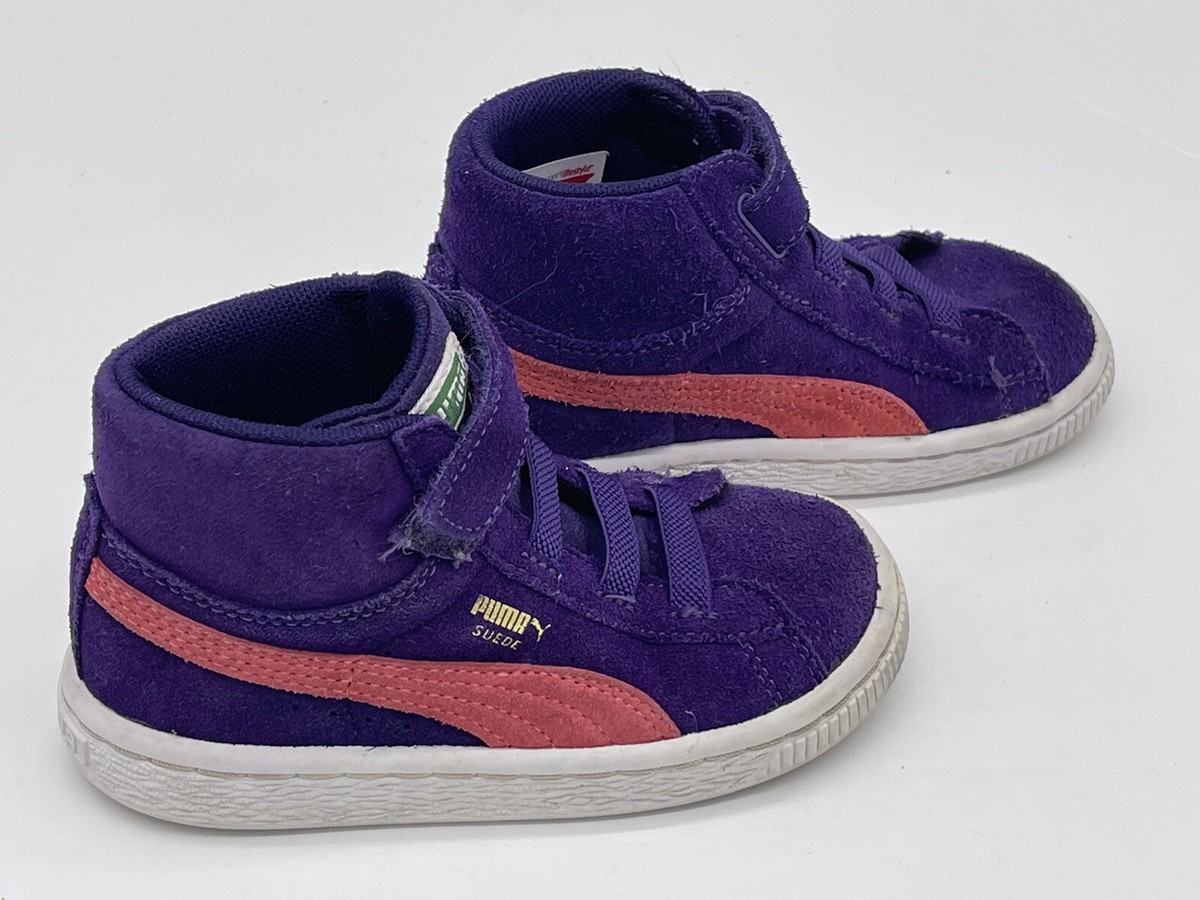 puma purple suede shoes