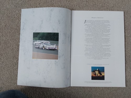 vintage jaguar brochures three brochures see details 1984 1991 1993 very Rare - Picture 10 of 24