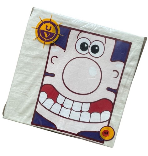 Vintage Wallace And Gromit T Shirt Medium Single Stitch 90s Neu Originalverpackt