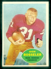 1960 TOPPS #124 DON BOSSELER EXMT