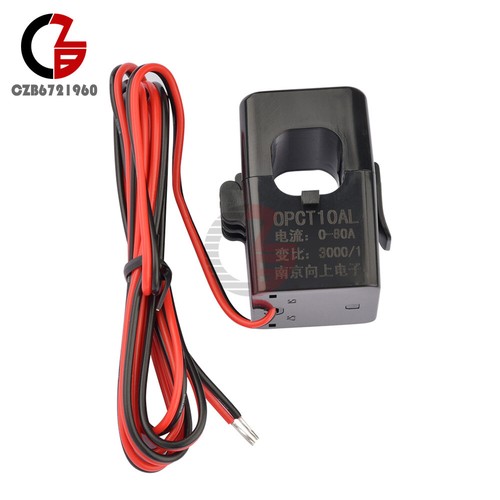 AC Current Transformer Sensor Split input Ratio: 5000/1 Max Current: 0-630A 20Ω - Picture 22 of 80