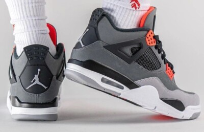 シューズ(男性用) Nike Air Jordan 4 Retro Infrared 23 27.0 Nike Jordan 4 Retro Infrared 2022 (DH6927-061) Men's Size 7