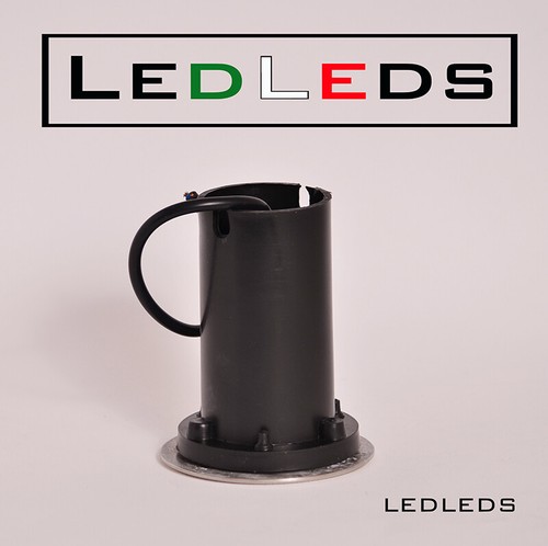 Faretto incasso segnapassi calpestabile carrabile GU10 led luce fredda tondo - Foto 6 di 7