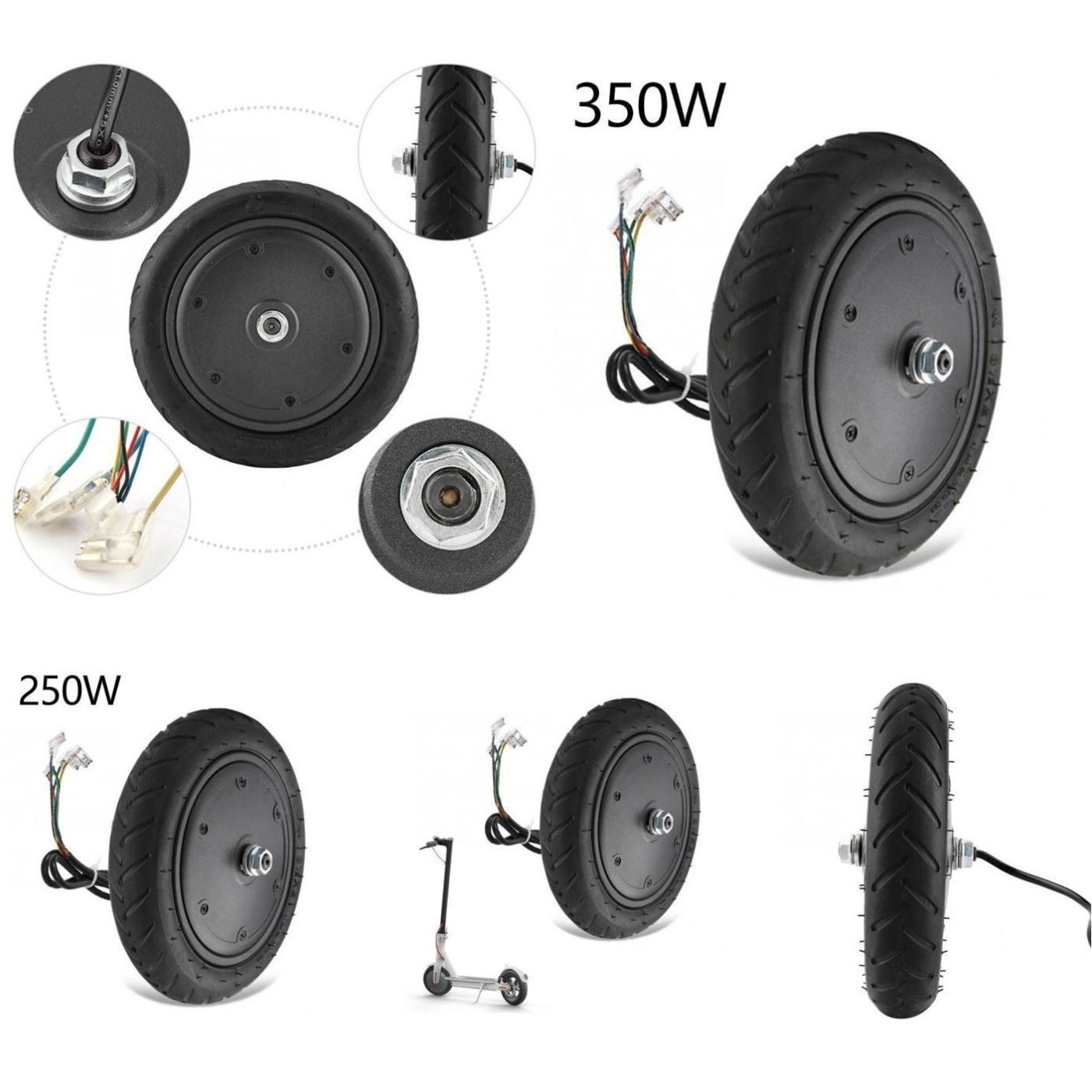 Low Noise Motor Engine Replacement for M365 Electric Scooter Anti Skid Design - Picture 14 of 26