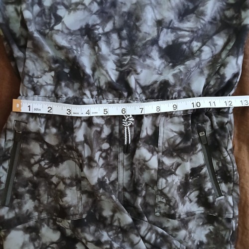 Athleta Girl Ready To Go Romper Girls Large 12 One Piece Tie Dye UPF 50+ Shorts - Picture 11 of 13