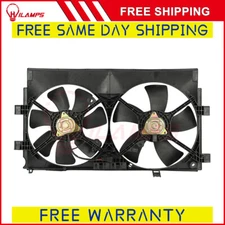For 2008 2009-2017 Mitsubishi Lancer Radiator Condenser Cooling Fan