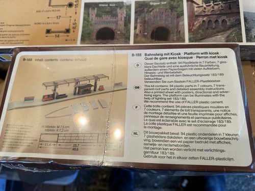 FB2: Faller B-557 HO Scale Tunnel Mouths Building Kit And Three Others All NEW ! - Picture 17 of 18