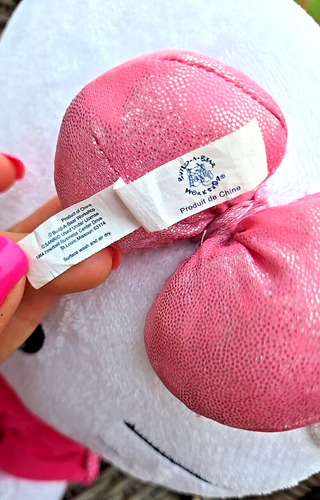 Build-A-Bear White Hello Kitty Pink Bow And Shirt 18” Plush BAB RARE 2010 W - Bild 5 von 15