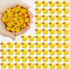 10-50Pcs Mini Yellow Resin Ducks: School Project, Garden, Dollhouse Decor UK