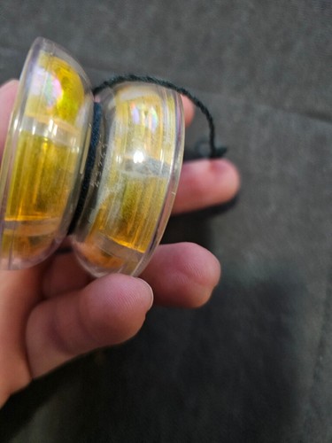 YOYO toy yo-yo Fast 201 Hasbro Bright Yellow yo Baring waves. - Picture 4 of 4