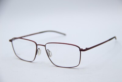#ad #ad NEW ORGREEN NORTHERN 1228 BURGUNDY BLACK AUTHENTIC DESIGNER EYEGLASSES 56 16 $195.00