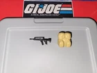 GI Joe Dusty 1985 Gun + Backpack Accessories Original 80's Hasbro Unbroken