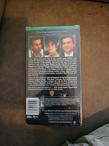 Vintage Goodfellas (VHS, 1990) Sealed - Brand New - Foto 2 di 5