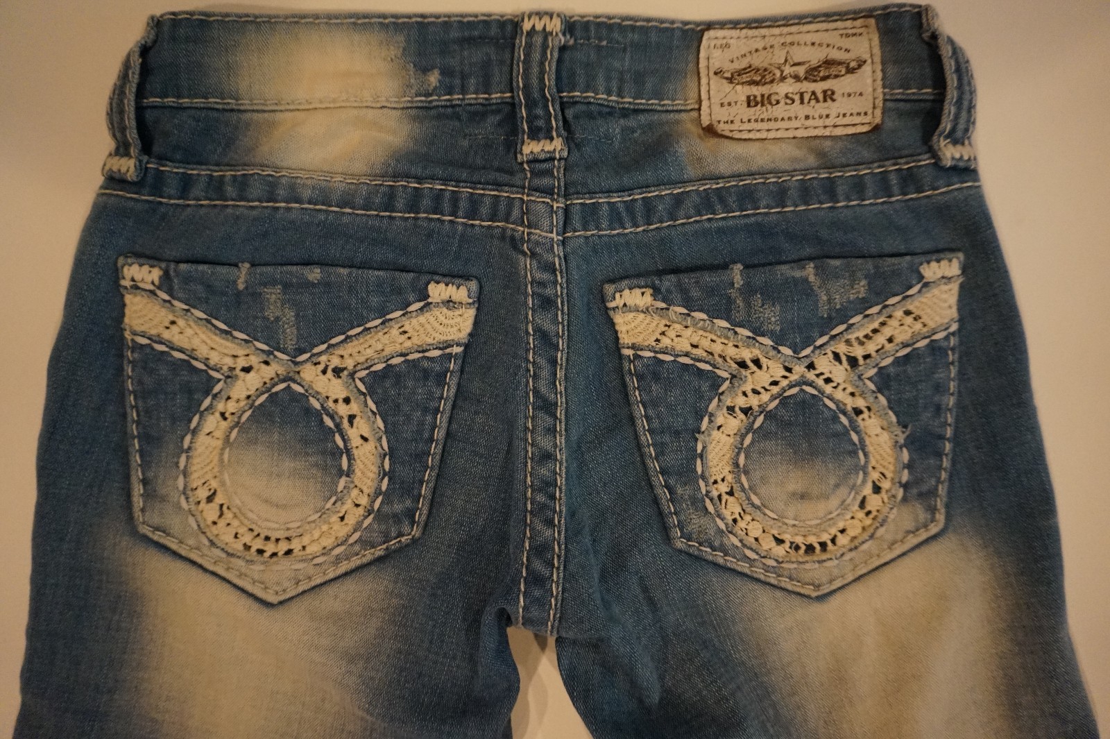 BIG STAR LIV STRAIGHT JEANS 25R x 31 NEW BIG STAR LIV STRAIGHT JEANS 25R x 31 NEW