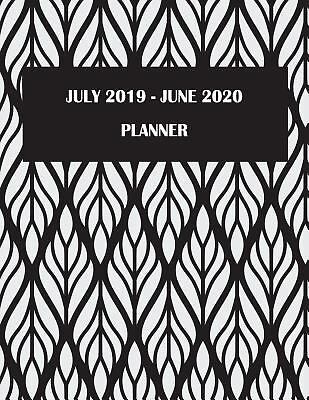 july 2019 june 2020 planner black art calendar book july 2019 june 2020 online calendar july 2020