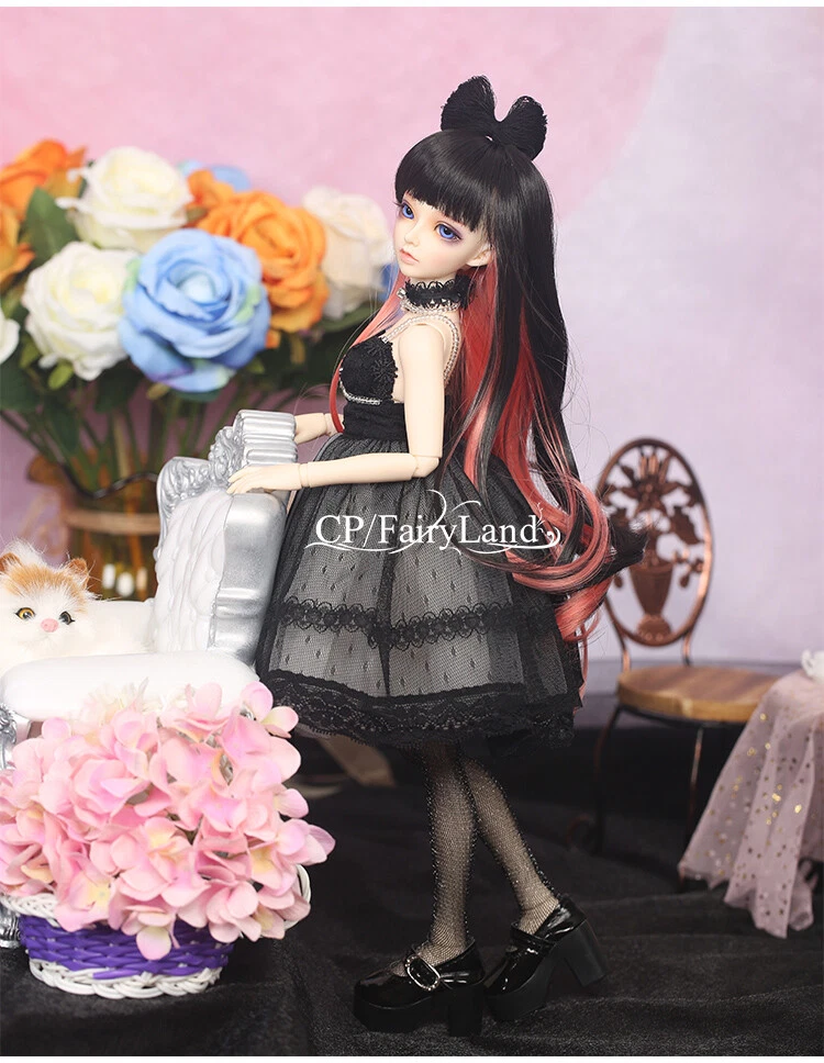 Bambola 1 4 BJD FL Minifee Celine A trucco viso gratuito + occhi + vestiti + parrucca + scarpe