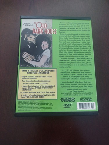 The Old Dark House, DVD Special Edition, NTSC, Black & W - Picture 2 of 6