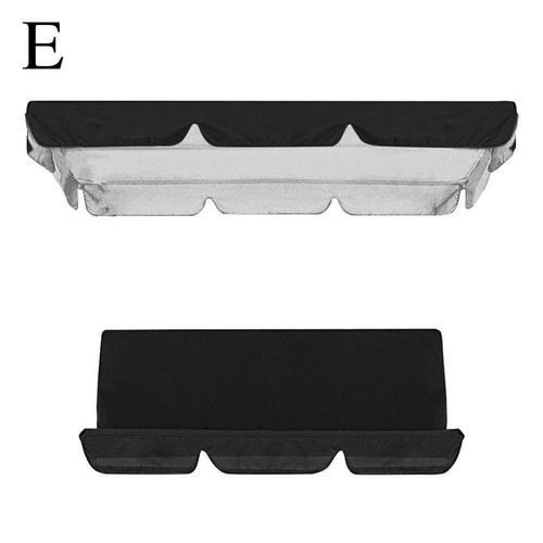 Garden Outdoor 3 Person Porch Swing Chair Bench Canopy Seat Ceiling Cover\ D5R7 - Bild 16 von 18