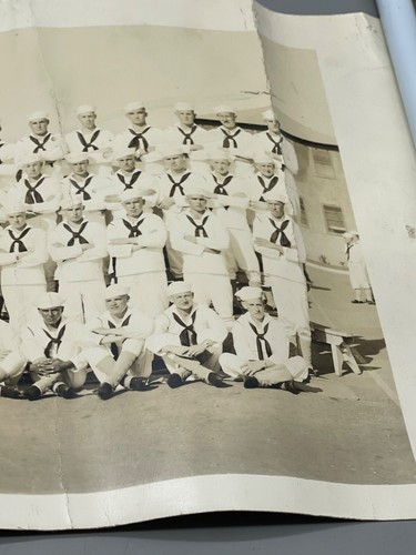 vintage U.S. navy sailor photo 42-663 rectangle 28x8" READ - Picture 5 of 7