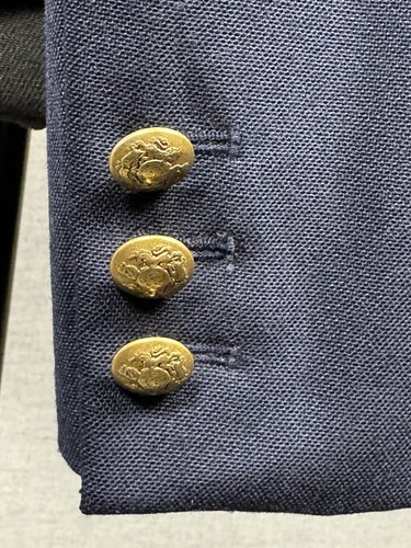 J.Crew 2 Woll Schuljungen Blazer Jacke Navy Goldknöpfe Preppy Capsule Karriere - Bild 7 von 9