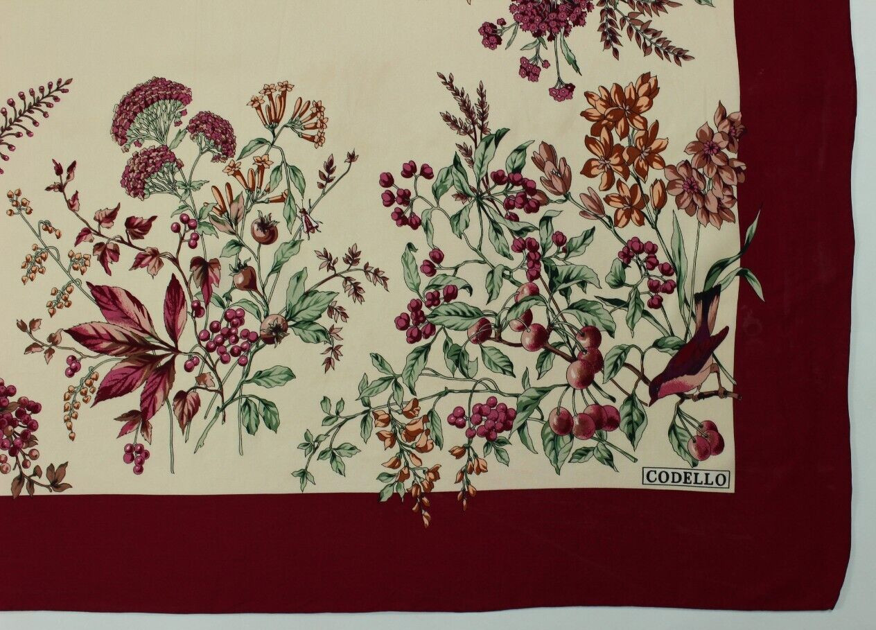 Authentic Vintage Silk Scarf "Codello" / "Codello" - image 23
