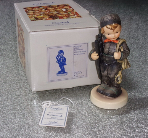 Hummel Goebel Figur #12/1 SCHORNSTEINFEGER 5,5" groß TMK-6 Junge mit Leiter - Bild 1 von 7